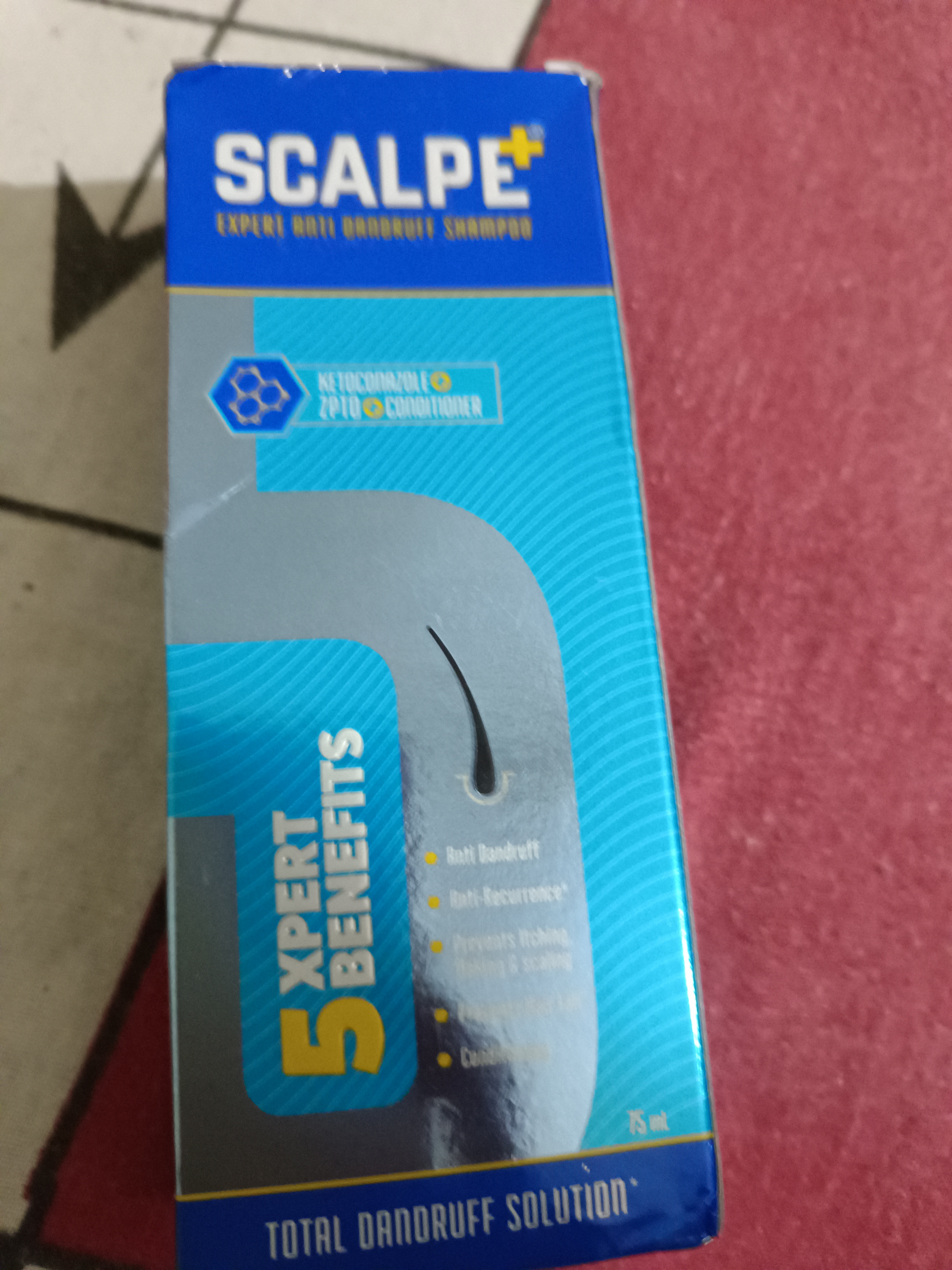 Scalpe Plus Anti Dandruff Shampoo 75 ml