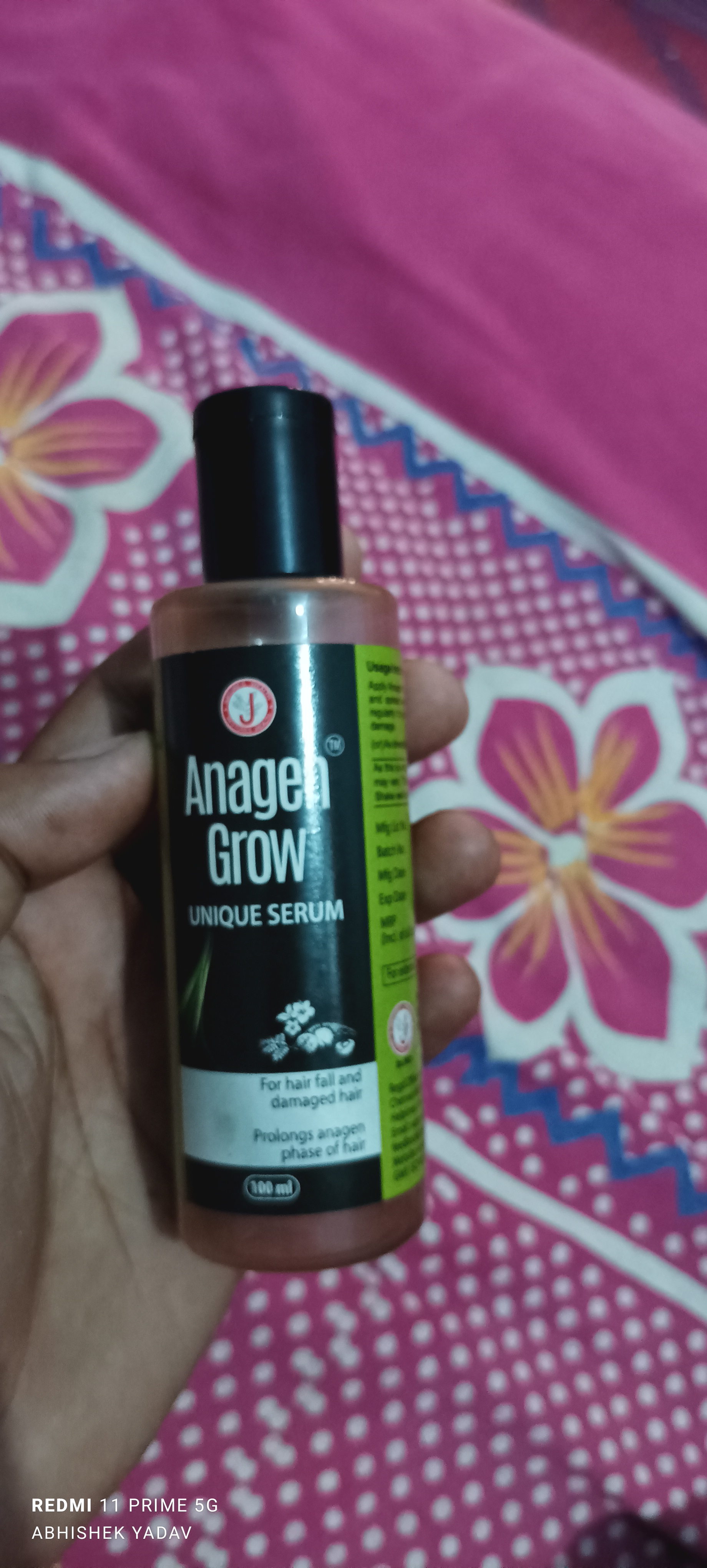 Dr. JRK's Anagen Grow Unique Hair Serum 100 ml