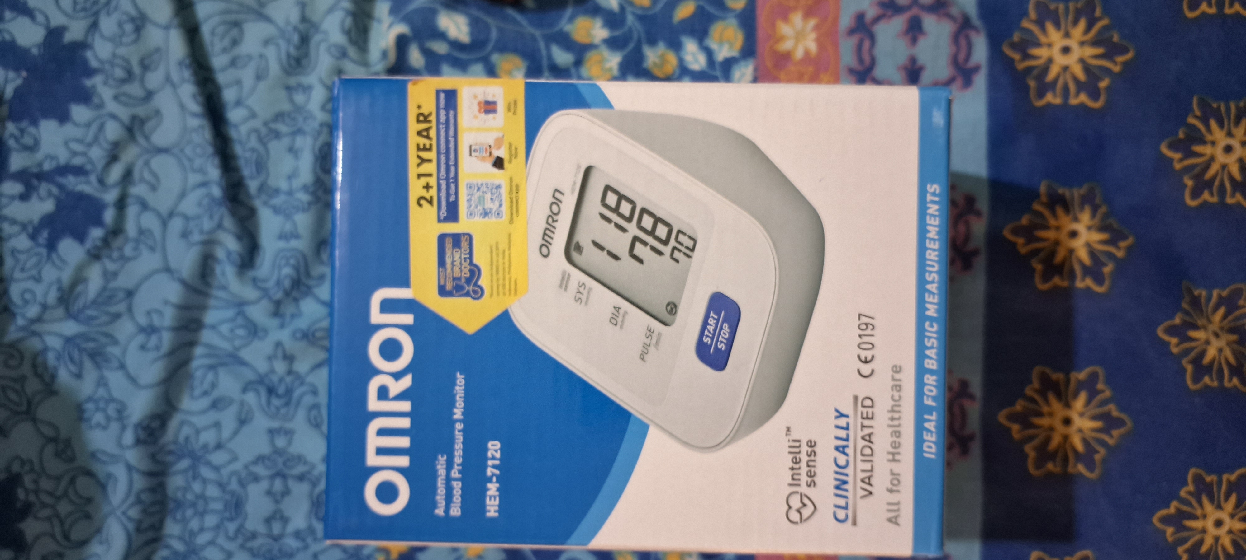 Omron Automatic Blood Pressure Monitor (HEM-7120)