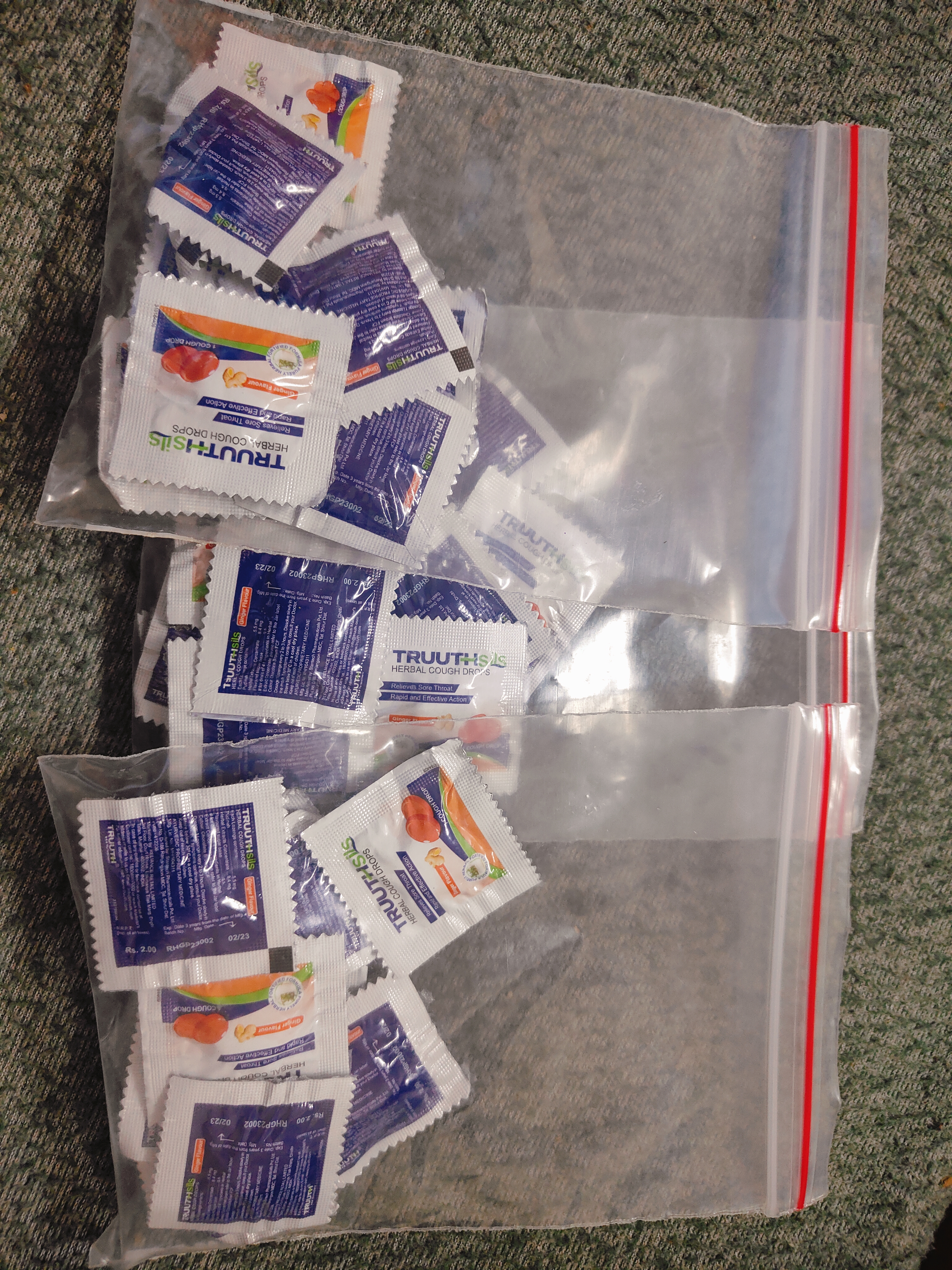 Truuthsils Lozenges - Herbal Ginger 10's