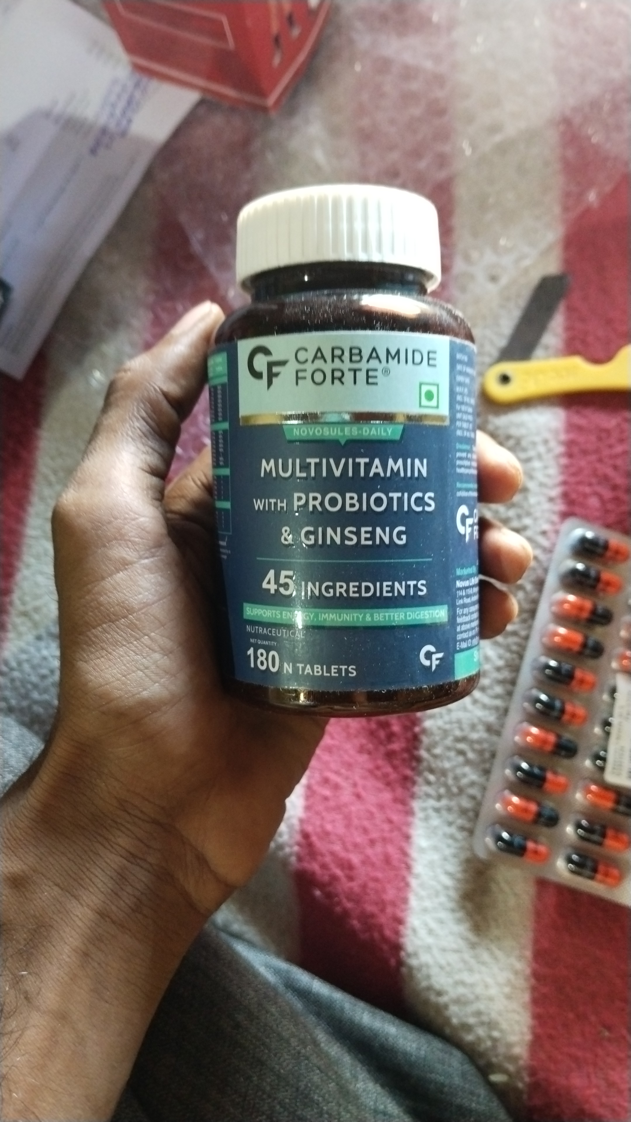 CF Multivitamin with Probiotics and Ginseng Tablet 180's