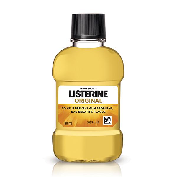 Listerine Original Mouthwash 80 ml