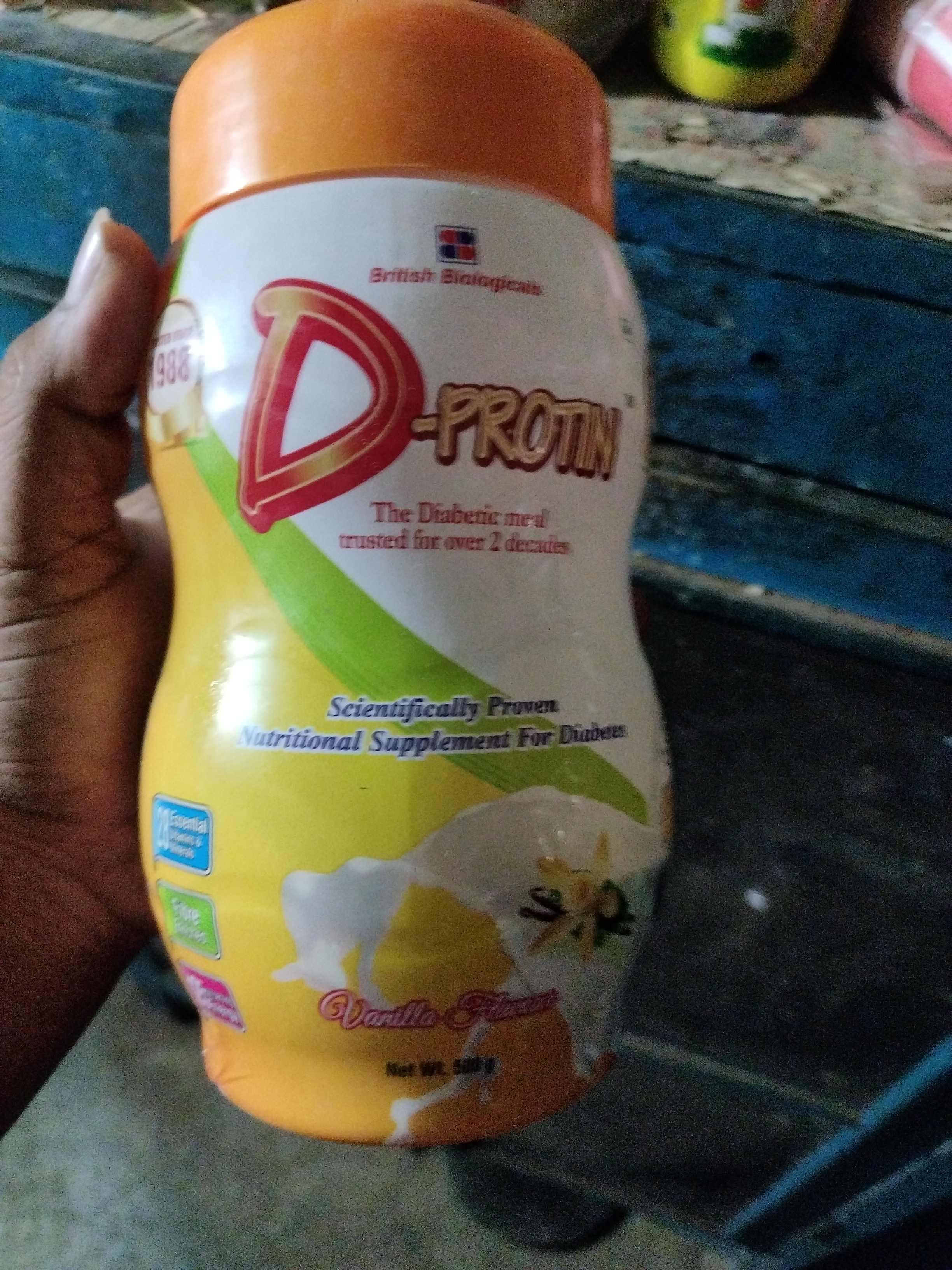 D Protin Vanilla Powder 500 gm