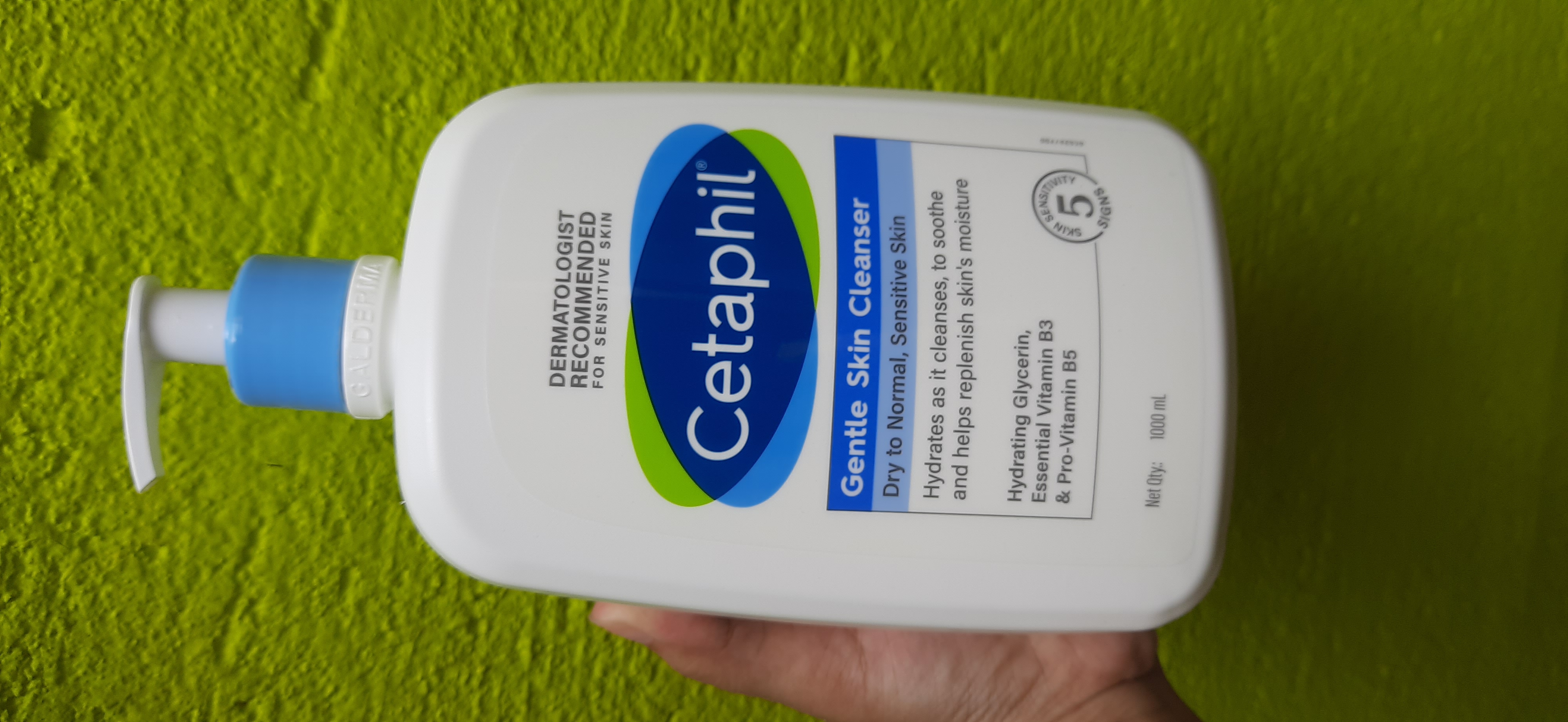 Cetaphil Gentle Skin Cleanser For Dry to Normal - Sensitive Skin 1000 ml