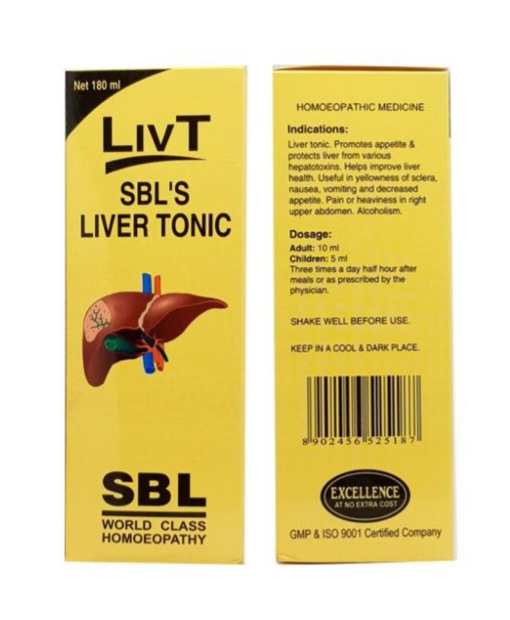 SBL Liv T Syrup 180 ml