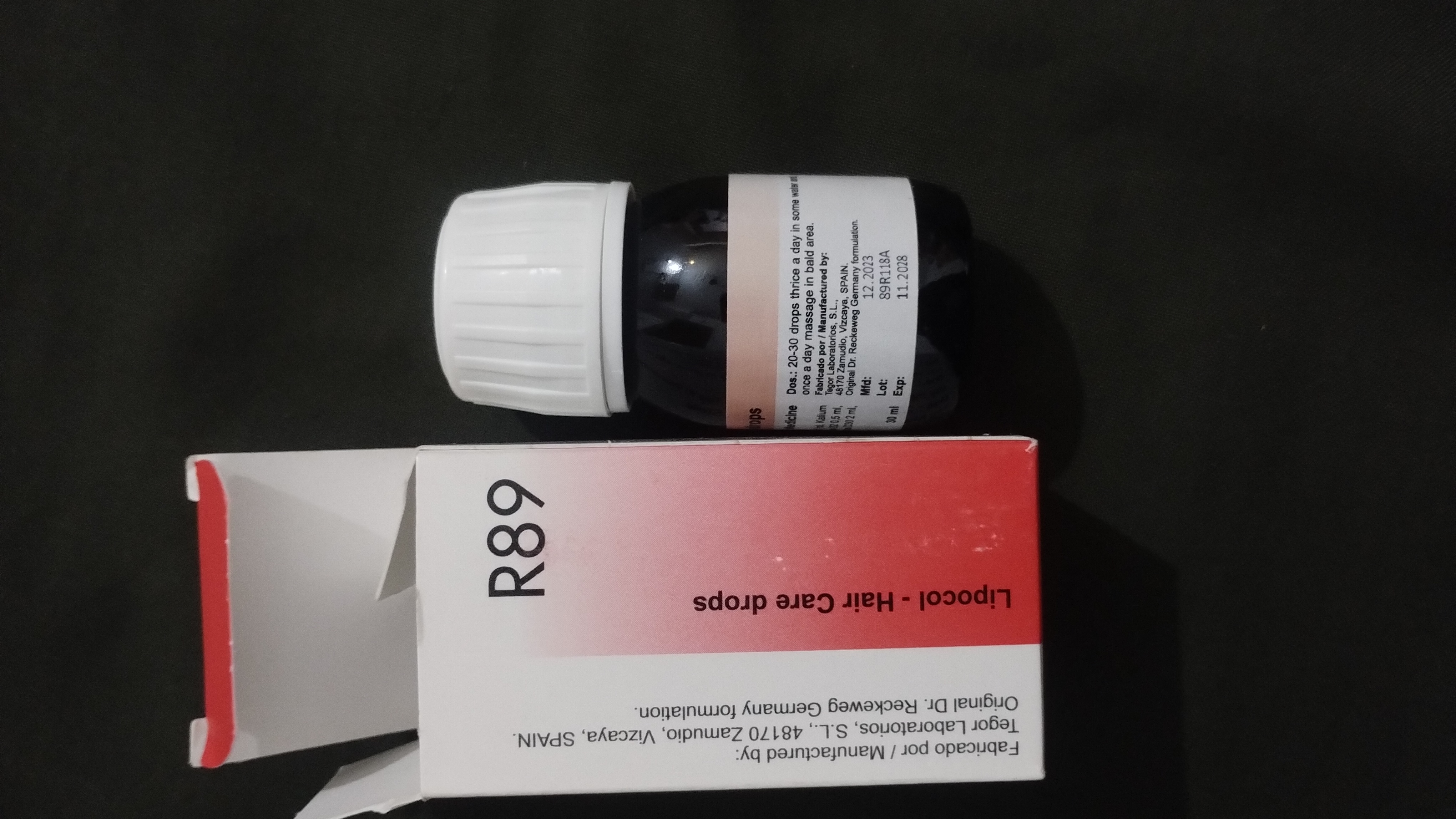 Dr. Reckeweg R89 Lipocol Drops 30 ml