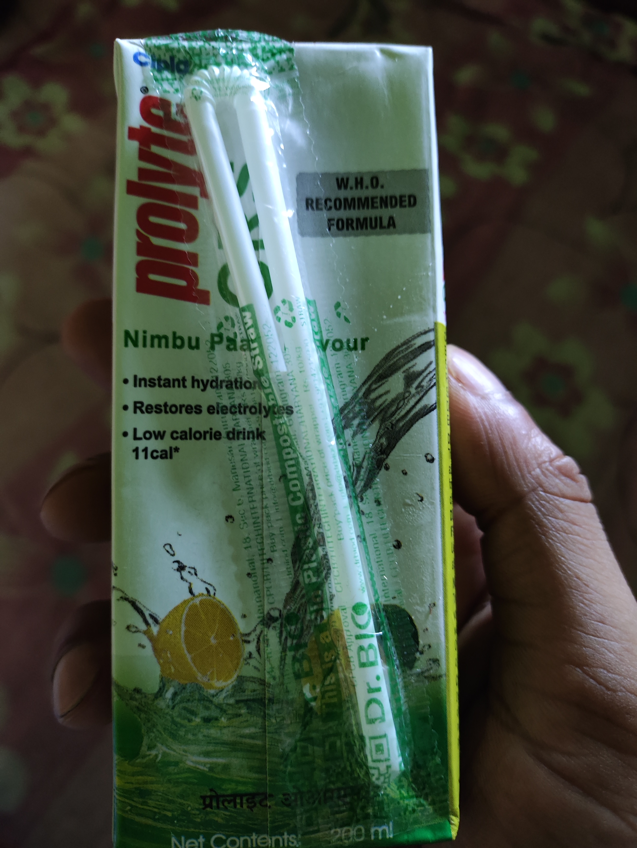 Prolyte ORS Liquid -Nimbu Paani 200 ml