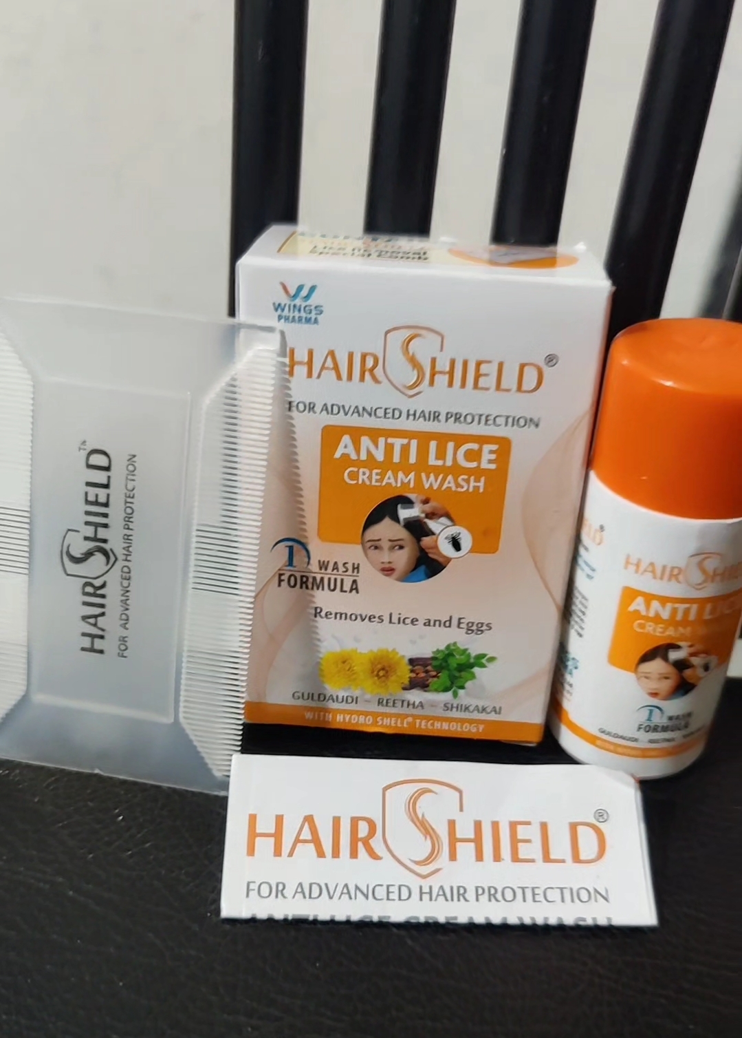 Hairshield Anti Lice Cream Wash 30 ml