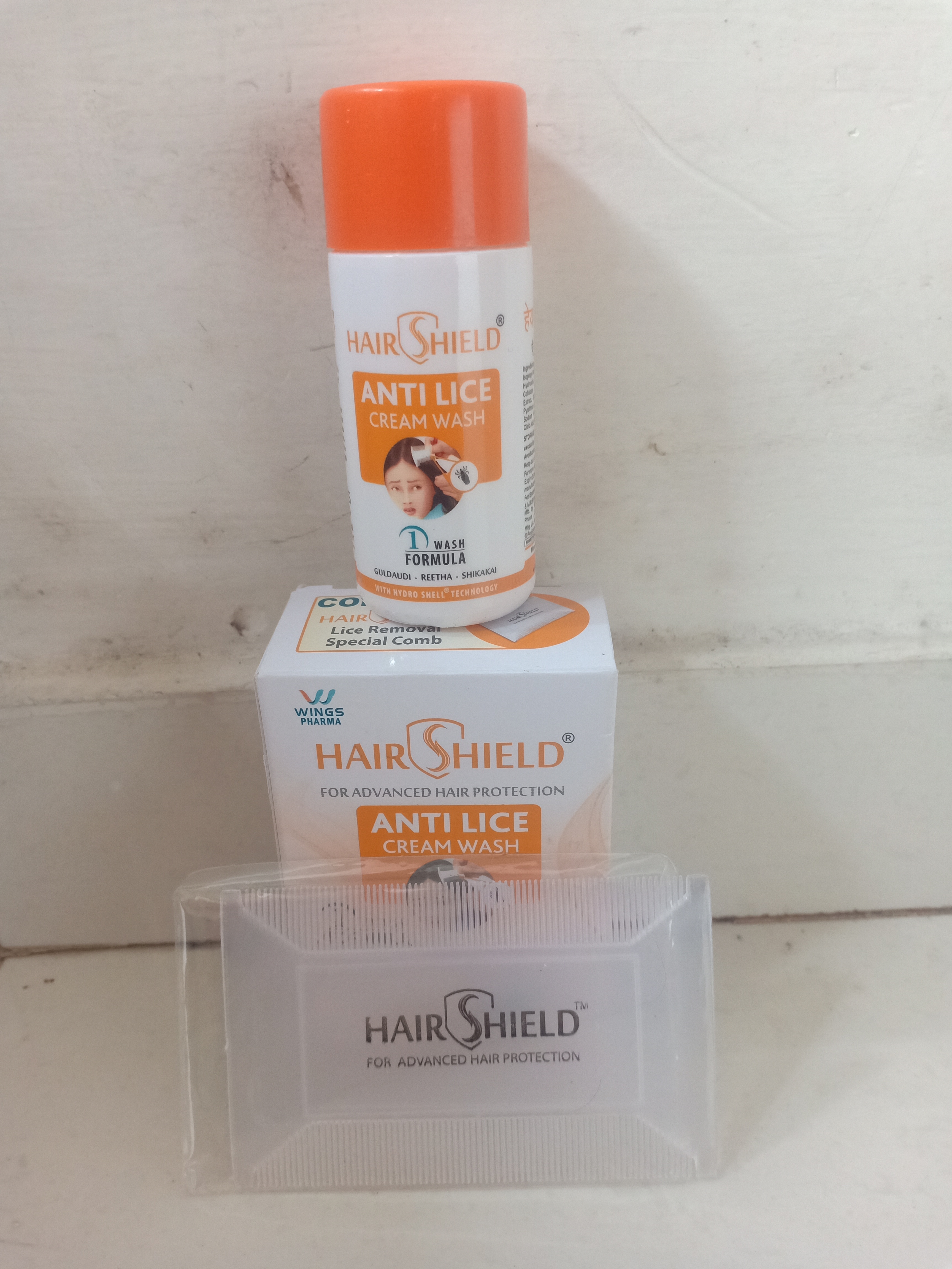 Hairshield Anti Lice Cream Wash 30 ml