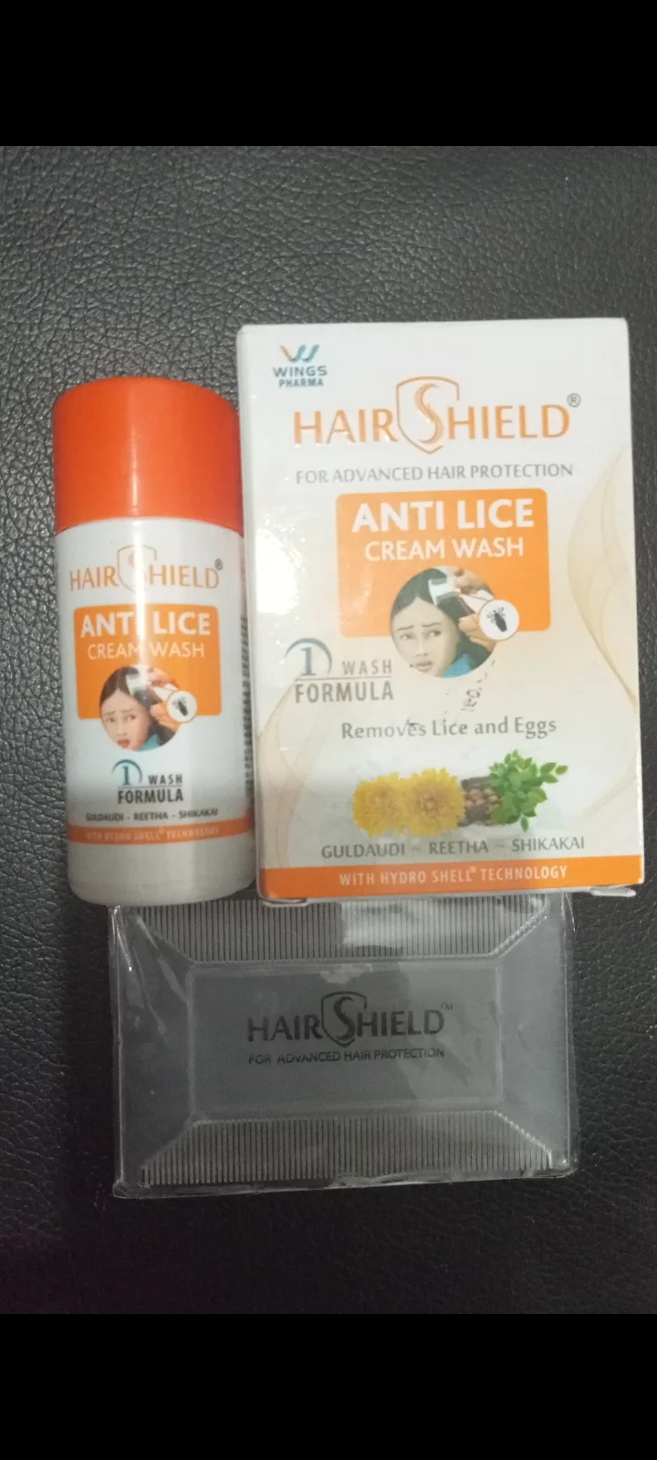 Hairshield Anti Lice Cream Wash 30 ml